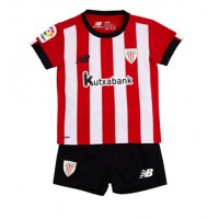 Athletic Bilbao Fußballbekleidung Heimtrikot Kinder 2022-23 Kurzarm (+ kurze hosen)